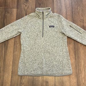 Patagonia grey pullover 1/4 zip